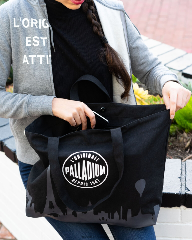 Palladium Unisex PARIS TOTE 2868N330 Bags BLACK/GRAY