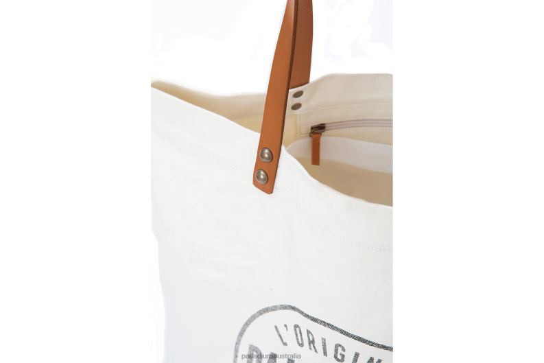 Palladium Unisex ROUND LOGO TOTE BAG 2868N325 Bags IVORY