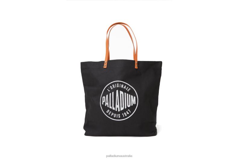 Palladium Unisex ROUND LOGO TOTE BAG 2868N327 Bags BLACK