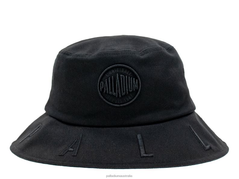 Palladium Unisex LOGO BUCKET HAT 2868N333 Hats BLACK