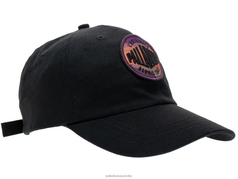 Palladium Unisex OASIS PATCHES CAP 2868N331 Hats BLACK