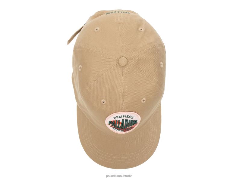 Palladium Unisex OASIS PATCHES CAP 2868N334 Hats BEIGE
