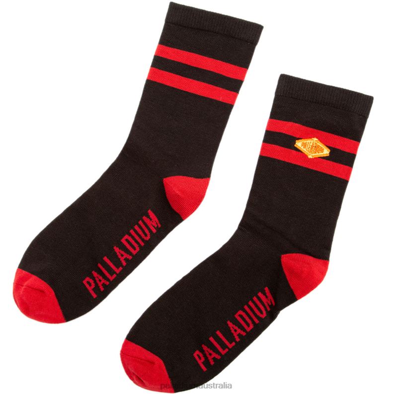 Palladium Unisex CNY HI SOCKS 2868N336 Socks BLACK