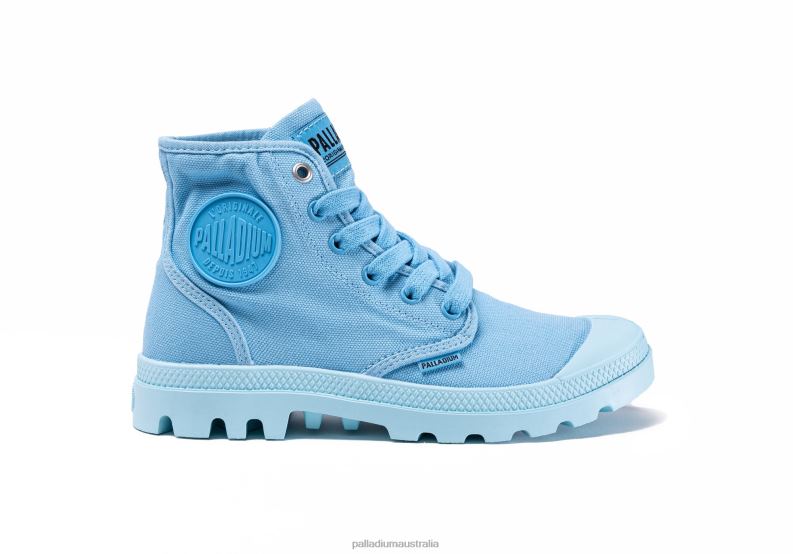 Palladium Kids PAMPA HI V 2868N356 Shoes SCUBA BLUE