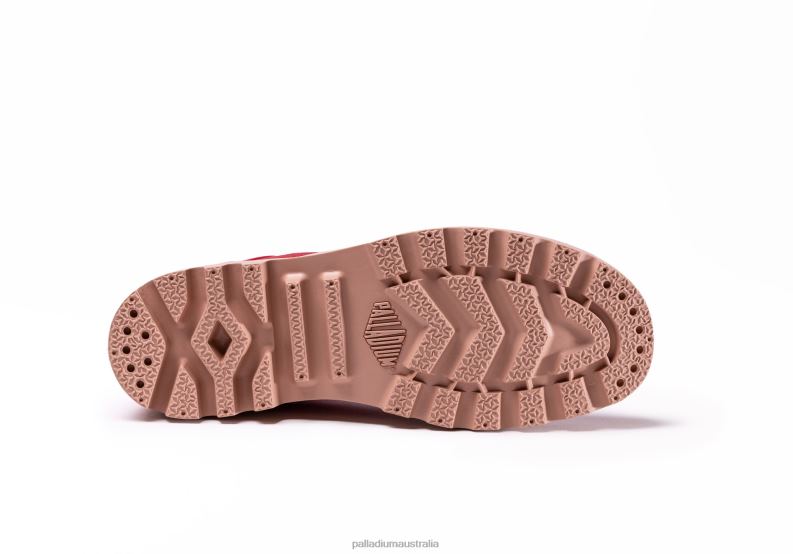 Palladium Kids PAMPA HI V 2868N357 Shoes RED SALSA