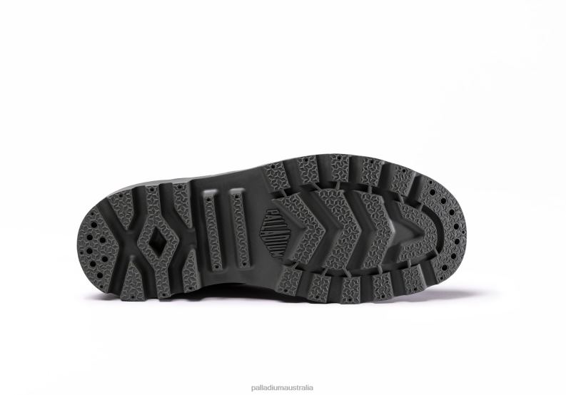 Palladium Kids PAMPA HI V 2868N358 Shoes OLIVE NIGHT