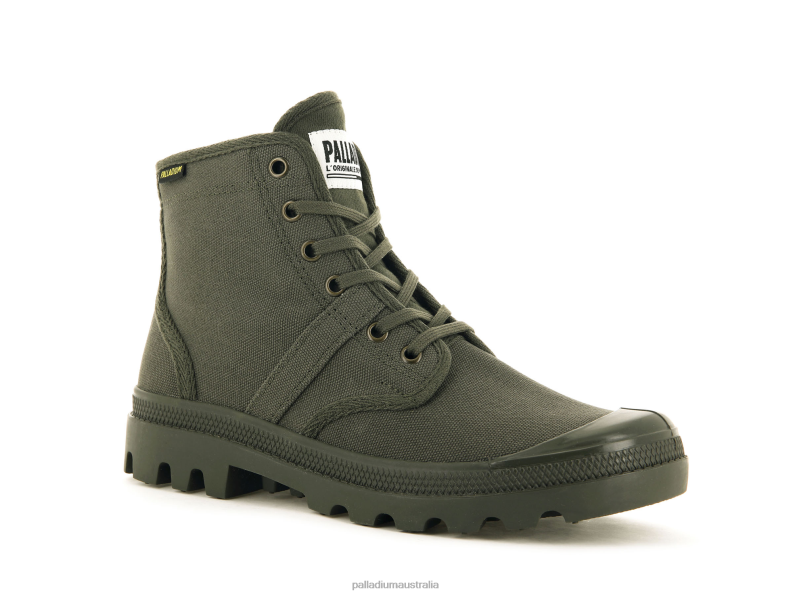 Palladium Men PALLABROUSSE 2868N38 Boots OLIVE NIGHT