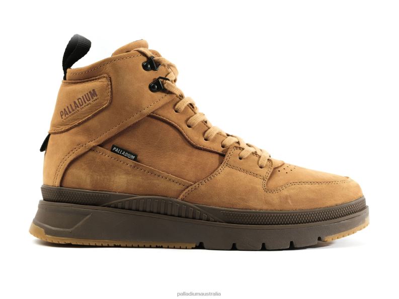Palladium Men PALLASIDER HI NUBUCK 2868N29 Boots APPLE CINNAMON