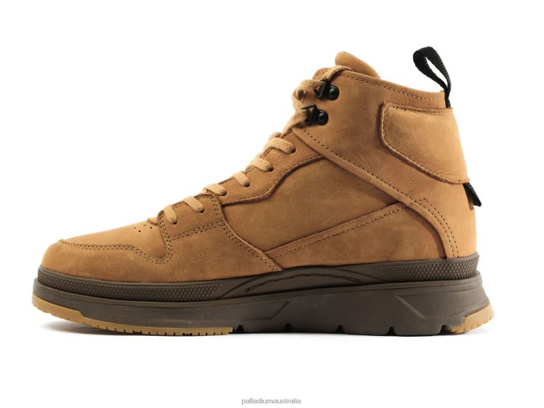 Palladium Men PALLASIDER HI NUBUCK 2868N29 Boots APPLE CINNAMON