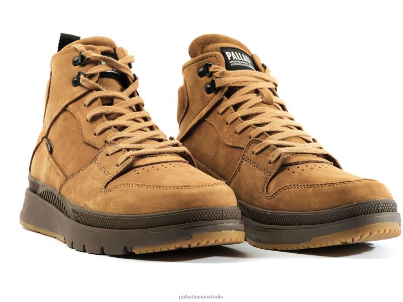 Palladium Men PALLASIDER HI NUBUCK 2868N29 Boots APPLE CINNAMON