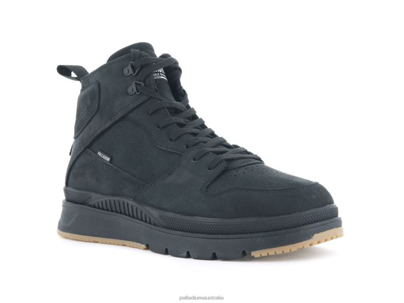 Palladium Men PALLASIDER HI NUBUCK 2868N33 Boots BLACK
