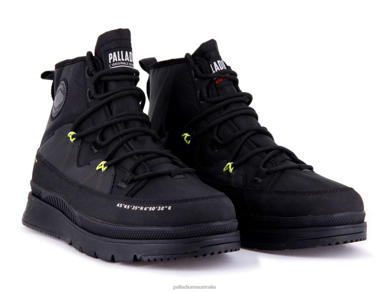 Palladium Men PALLASIDER TRAVEL WATERPROOFPLUS 2868N31 Boots BLACK