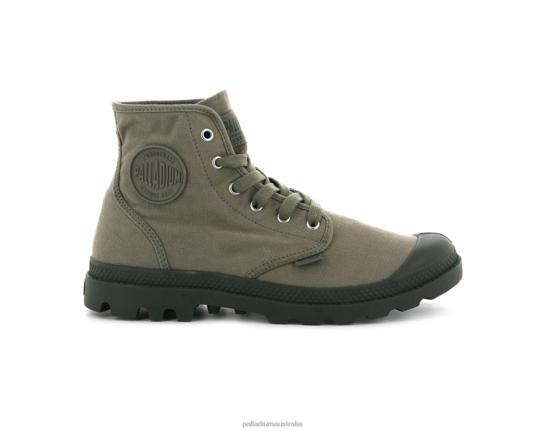 Palladium Men PAMPA HI 2868N102 Boots DUSKY GREEN