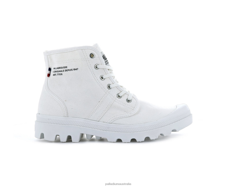 Palladium Unisex PALLABROUSSE LEGION 2868N124 Boots STAR WHITE