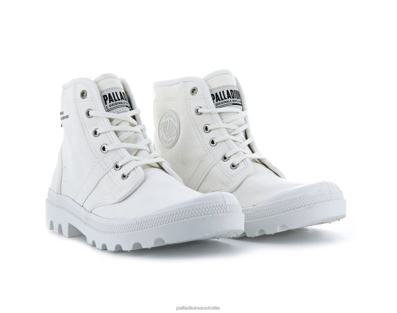 Palladium Unisex PALLABROUSSE LEGION 2868N124 Boots STAR WHITE
