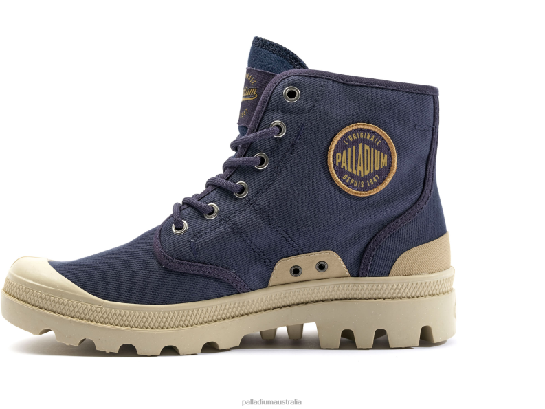 Palladium Unisex PALLABROUSSE WORKWEAR 2868N10 Boots MOOD INDIGO