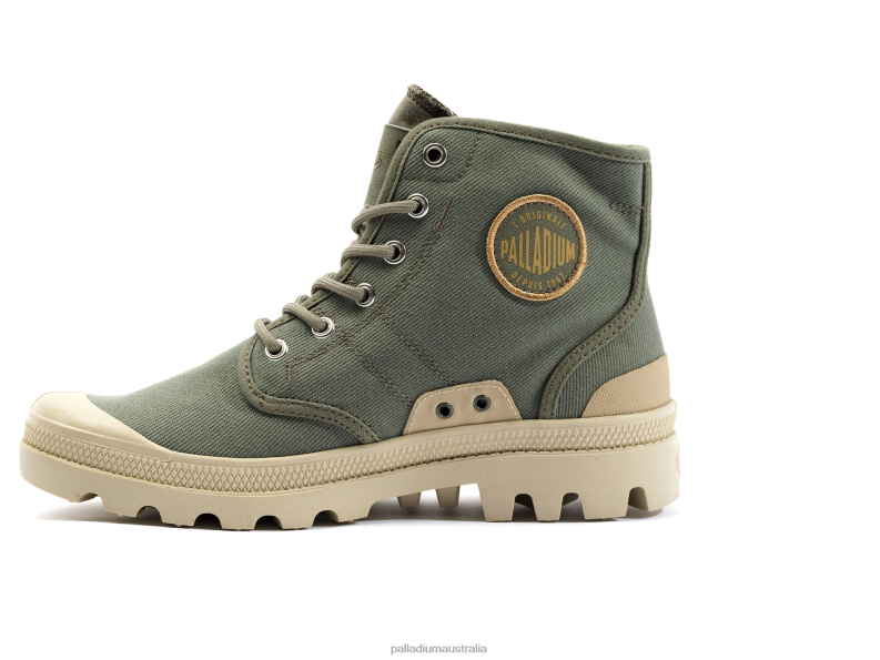 Palladium Unisex PALLABROUSSE WORKWEAR 2868N11 Boots VETIVER