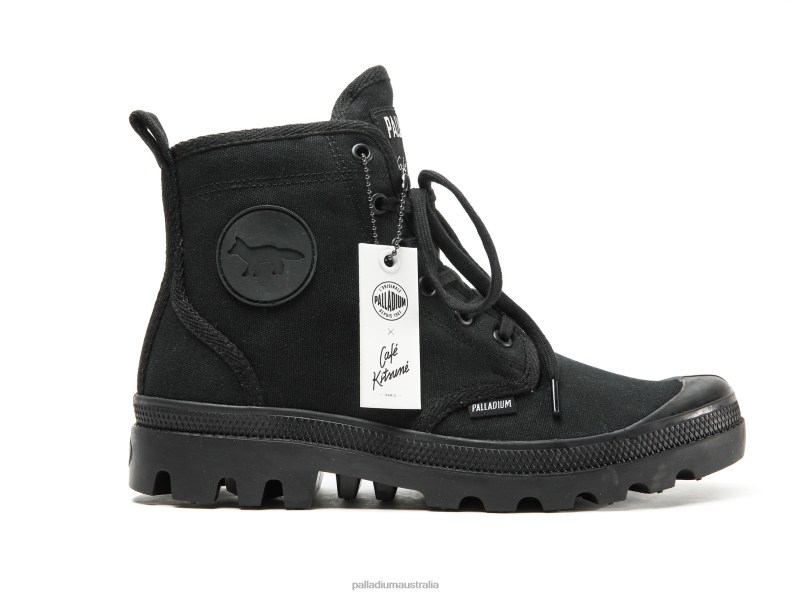 Palladium Unisex PALLABROUSSE X KITSUNE 2868N27 Boots BLACK