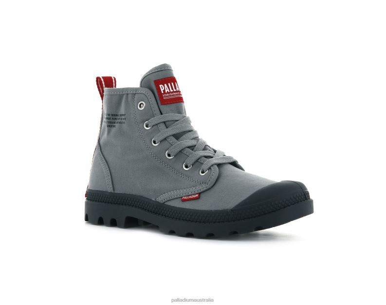 Palladium Unisex PAMPA HI DARE 2868N99 Boots TITANIUM