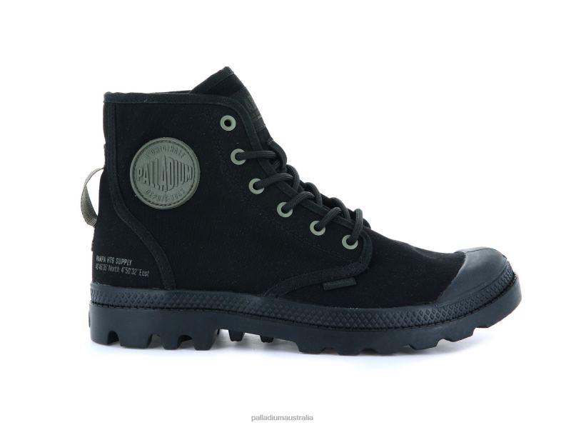 Palladium Unisex PAMPA HI HTG SUPPLY 2868N67 Boots BLACK