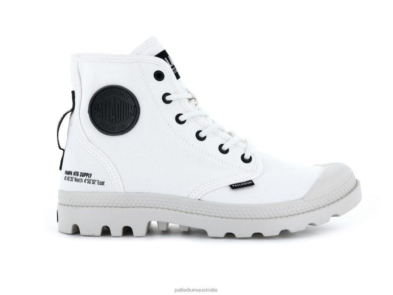 Palladium Unisex PAMPA HI HTG SUPPLY 2868N68 Boots STAR WHITE