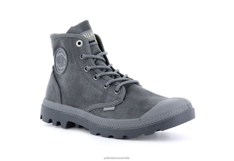 Palladium Unisex PAMPA HI WAX 2868N88 Boots FRENCH METAL