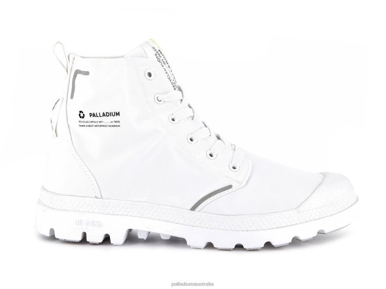 Palladium Unisex PAMPA LITEPLUS RECYCLE WPPLUS 2868N103 Boots WHITE
