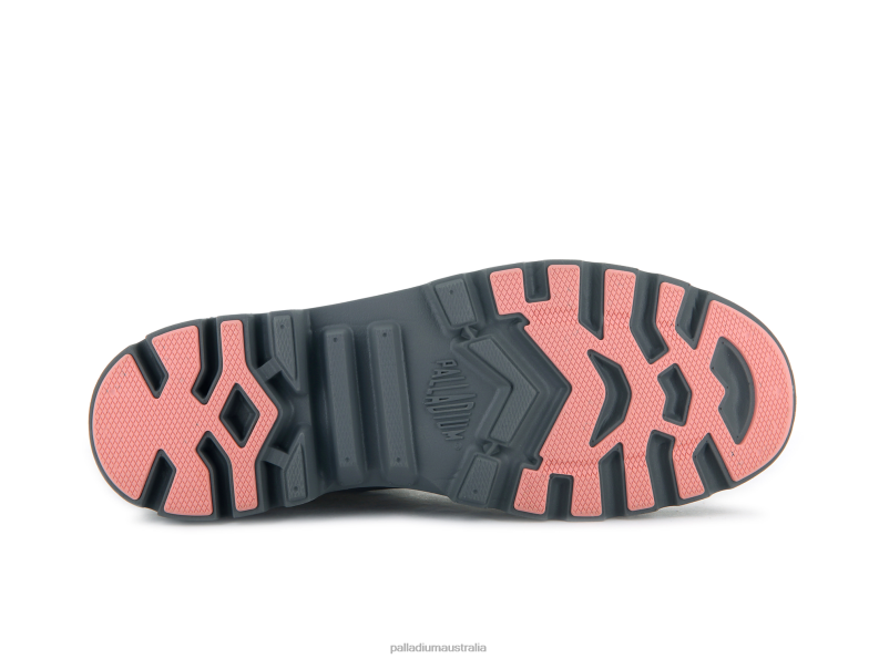 Palladium Unisex PAMPA LITEPLUS RECYCLE WPPLUS 2868N123 Boots GRAY FLANNEL