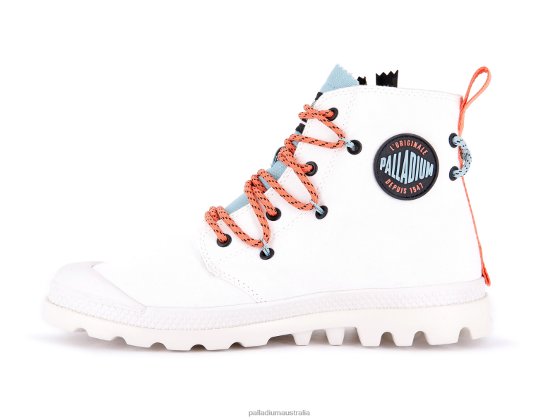 Palladium Unisex PAMPA LITE LACE IT 2868N42 Boots STAR WHITE