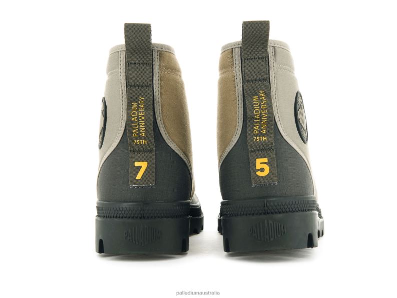 Palladium Unisex PAMPA SHADE 75TH 2868N24 Boots OLIVE NIGHT