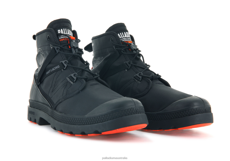 Palladium Unisex PAMPA TRAVEL LITEPLUS WATERPROOF 2868N75 Boots BLACK