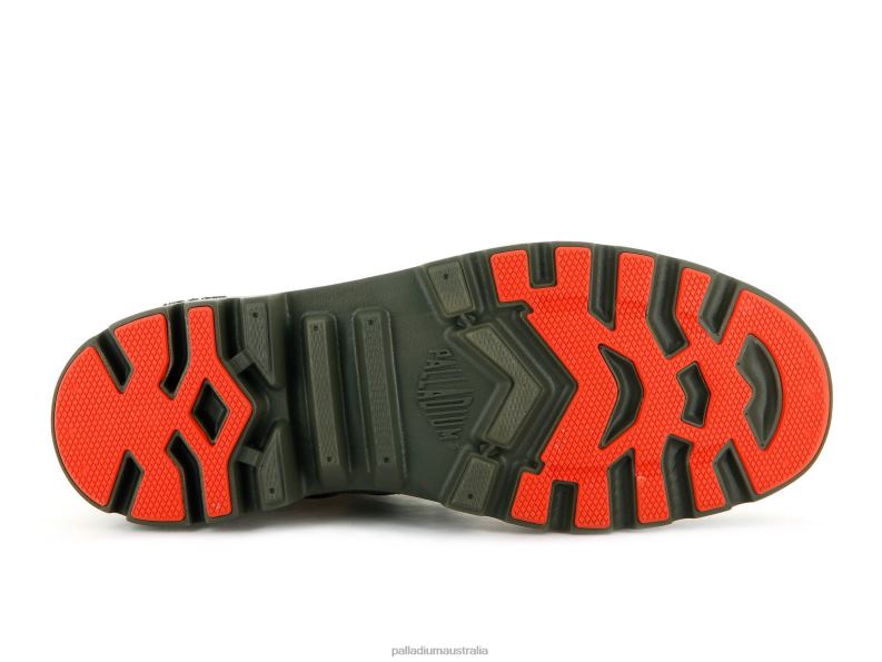 Palladium Unisex TRAVEL LITEPLUS ADVENTURE 2868N60 Boots OLIVE NIGHT