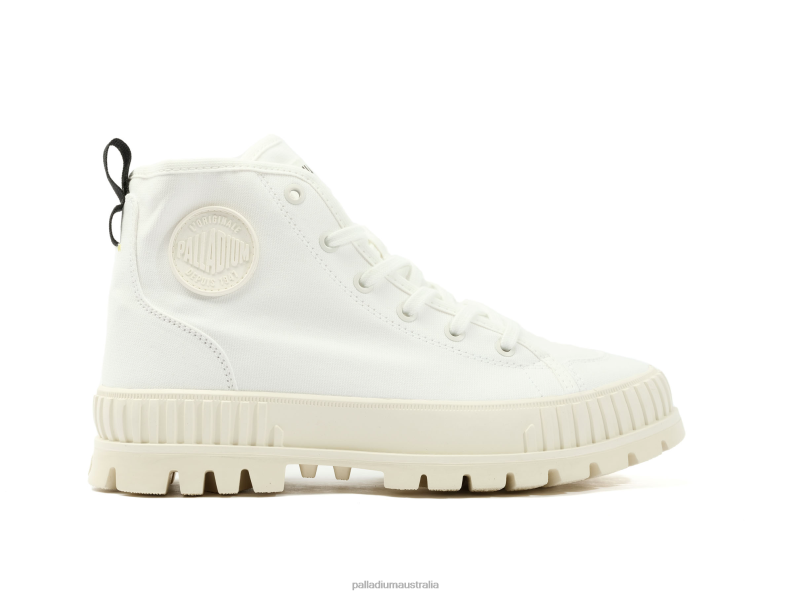 Palladium Unisex PALLASHOCK ORGANIC 2 2868N134 Shoes STAR WHITE