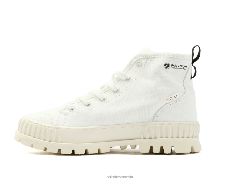 Palladium Unisex PALLASHOCK ORGANIC 2 2868N134 Shoes STAR WHITE