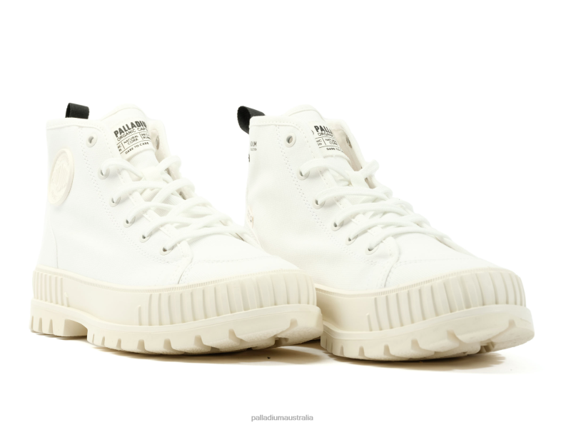 Palladium Unisex PALLASHOCK ORGANIC 2 2868N134 Shoes STAR WHITE
