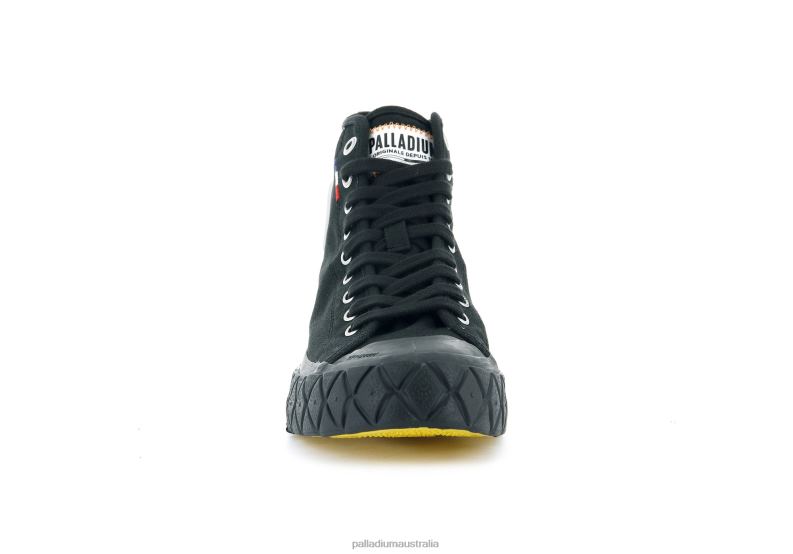 Palladium Unisex PALLA ACE CANVAS MID 2868N150 Shoes BLACK