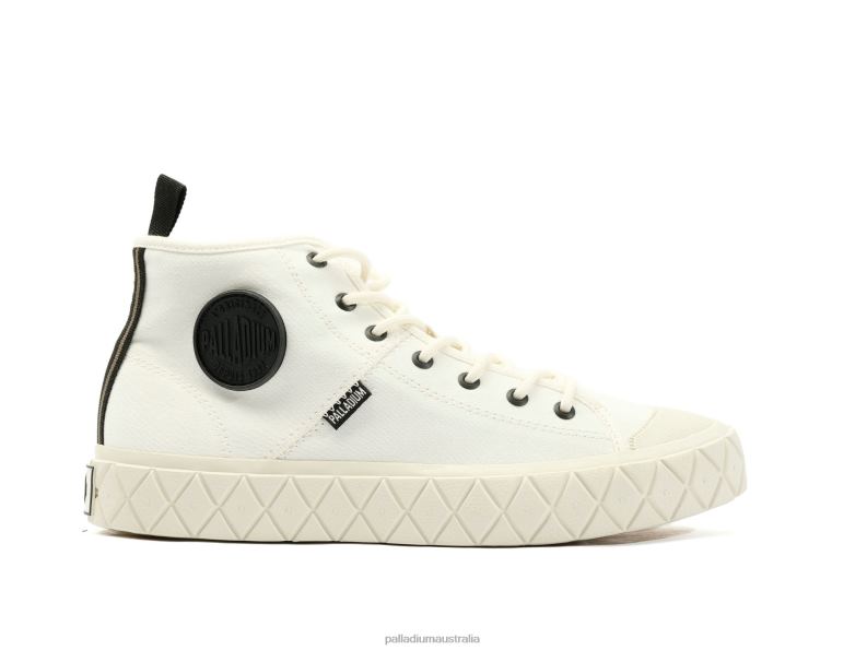 Palladium Unisex PALLA ACE MID SUPPLY 2868N160 Shoes STAR WHITE