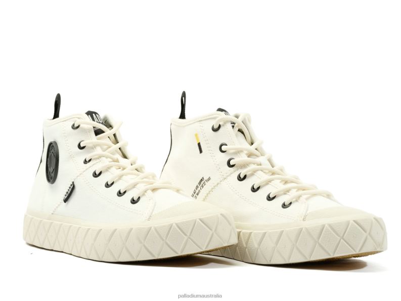 Palladium Unisex PALLA ACE MID SUPPLY 2868N160 Shoes STAR WHITE