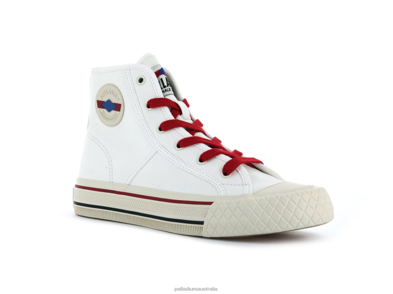 Palladium Unisex PALLA LOUVEL 2868N147 Shoes STAR WHITE