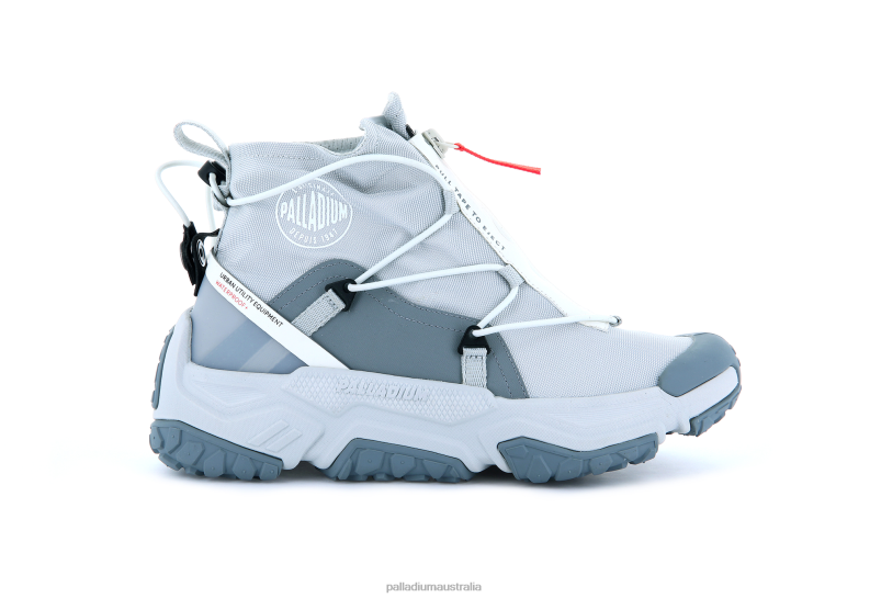 Palladium Unisex OFF-GRID HI ZIP WATERPROOF PLUS 2868N181 Shoes GLACIER GREY