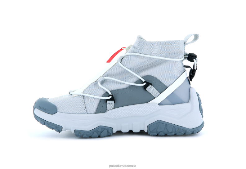 Palladium Unisex OFF-GRID HI ZIP WATERPROOF PLUS 2868N181 Shoes GLACIER GREY