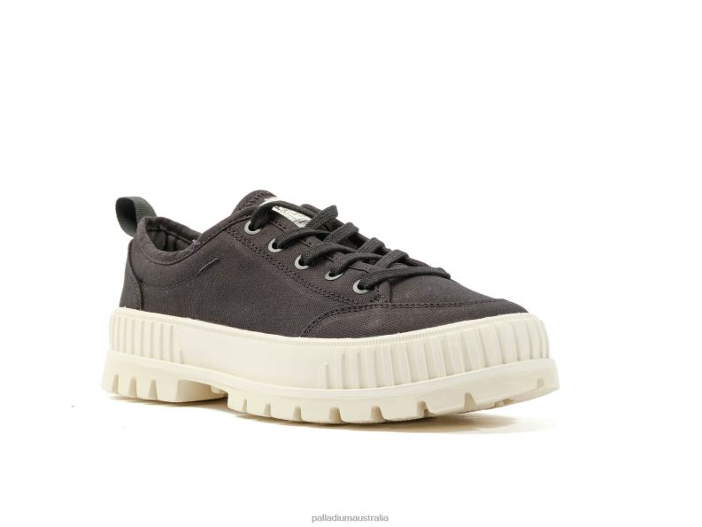 Palladium Unisex PALLASHOCK LO ORGANIC 2 2868N162 Shoes BLACK