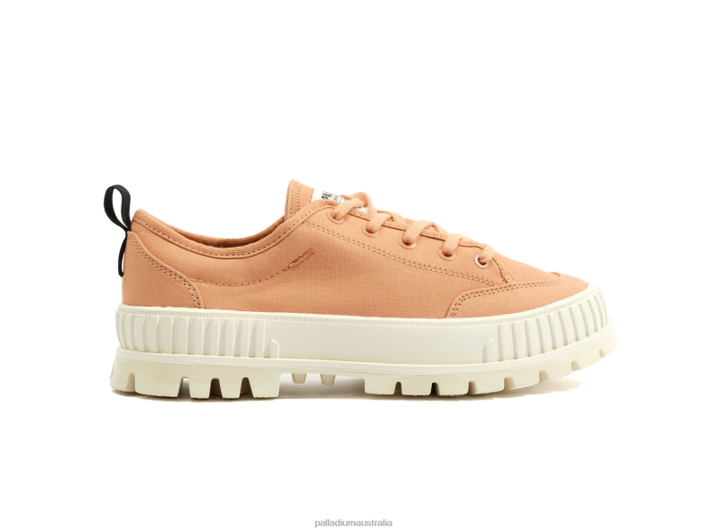 Palladium Unisex PALLASHOCK LO ORGANIC 2 2868N164 Shoes SANDSTONE