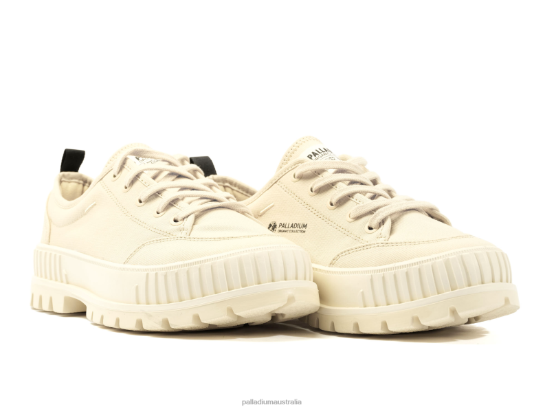 Palladium Unisex PALLASHOCK LO ORGANIC 2 2868N193 Shoes SAHARA