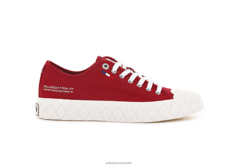Palladium Unisex PALLA ACE CANVAS 2868N182 Shoes RED SALSA