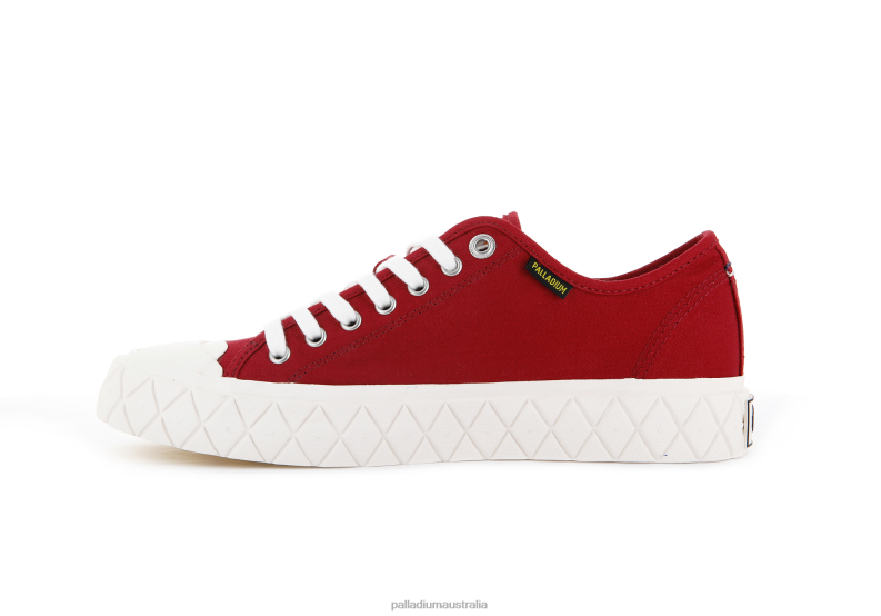 Palladium Unisex PALLA ACE CANVAS 2868N182 Shoes RED SALSA