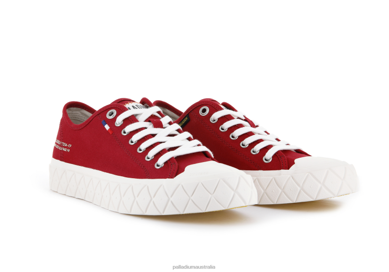 Palladium Unisex PALLA ACE CANVAS 2868N182 Shoes RED SALSA