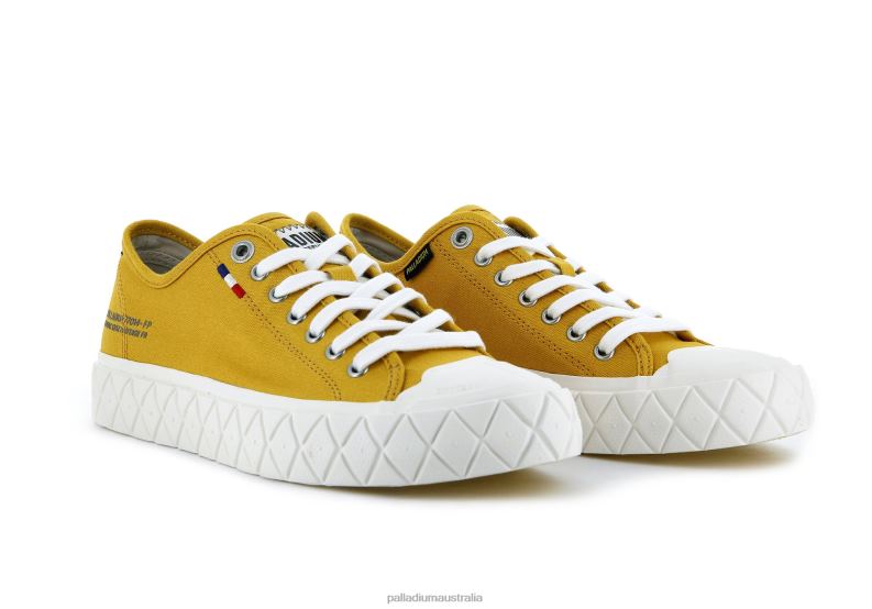 Palladium Unisex PALLA ACE CANVAS 2868N184 Shoes MUSTARD