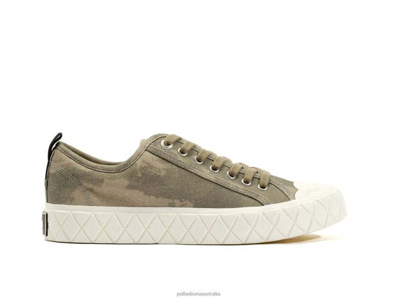 Palladium Unisex PALLA ACE LO CAMO 2868N195 Shoes DUSKY GREEN