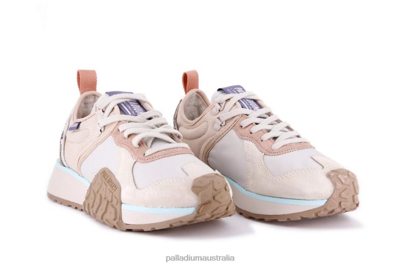 Palladium Unisex TROOP RUNNER 2868N171 Shoes IVORY CREAM/MOONBEAN